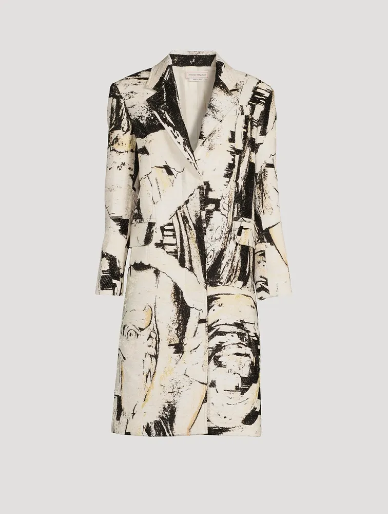 Jacquard Coat William Blake Dante Print