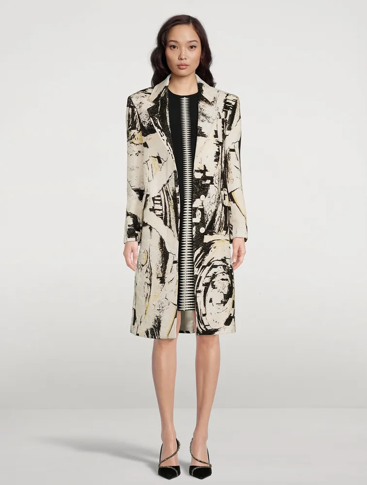 Jacquard Coat William Blake Dante Print