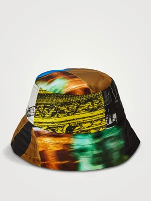 Gilly Nylon Printed Bucket Hat