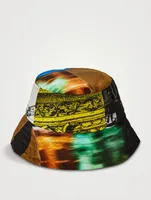 Gilly Nylon Printed Bucket Hat