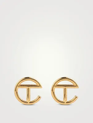 Logo Stud Earrings