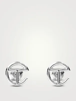 Logo Stud Earrings