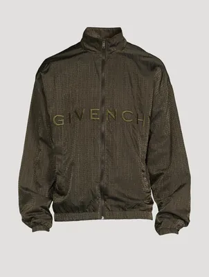Embroidered Zip Jacket