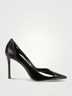 Cass Patent And Leather Pumps