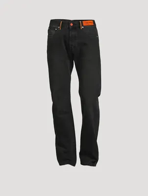 Slim-Fit Jeans With Ghost Pocket