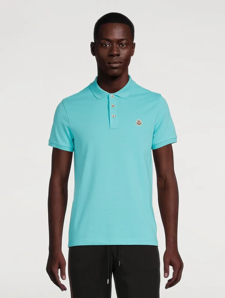 Cotton Short-Sleeve Polo Shirt