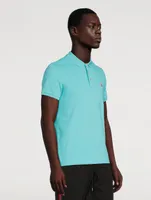 Cotton Short-Sleeve Polo Shirt