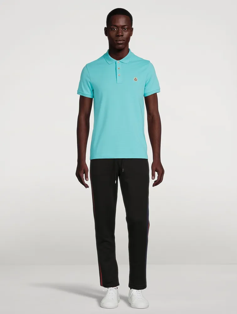 Cotton Short-Sleeve Polo Shirt