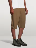 Long Shorts With Side Drawstrings