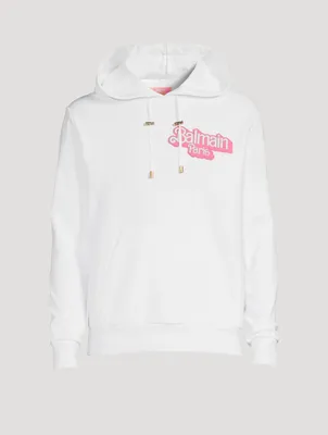 Balmain x Barbie Hoodie With Rubber Patch