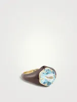 Da Funkadelic Signet Ring With Topaz