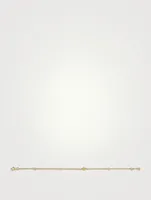 Interlocking G 18K Bracelet With Star