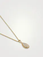 Medium Serpent Bohème Gold Pendant Necklace With Diamonds