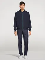 Hybrid Wool-Blend Stretch Pants