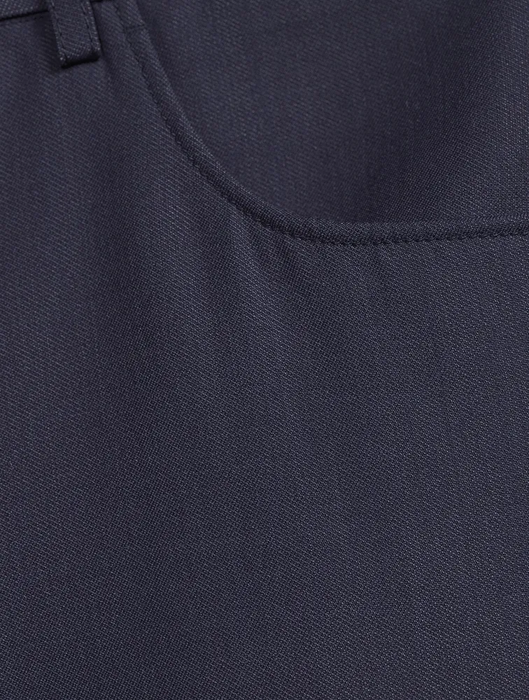 Hybrid Wool-Blend Stretch Pants