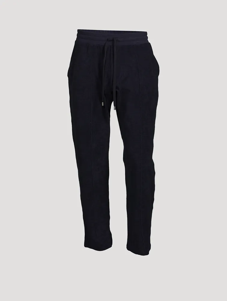 Cotton Terry Zip Sweatpants