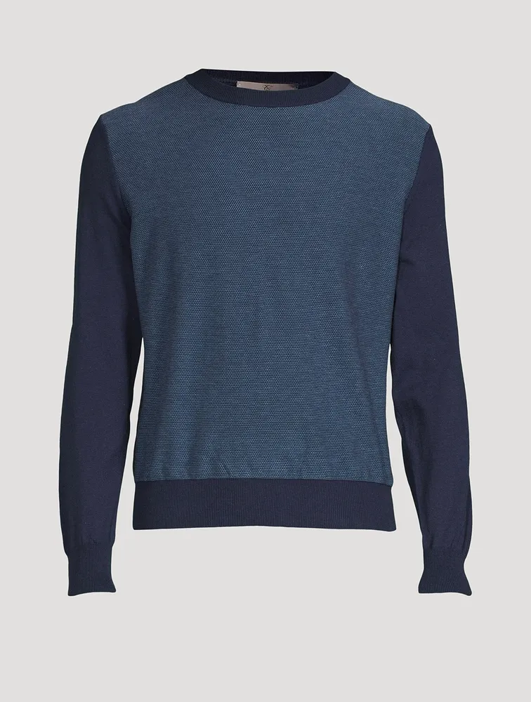 Cotton Crewneck Sweater