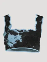 Aubrey Eco Bralette Tie-Dye Print