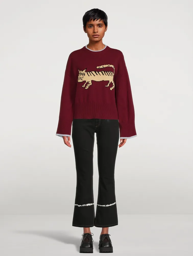 MARNI Tiger Intarsia Sweater