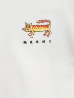 Cotton T-Shirt Lunar New Year Tiger Print