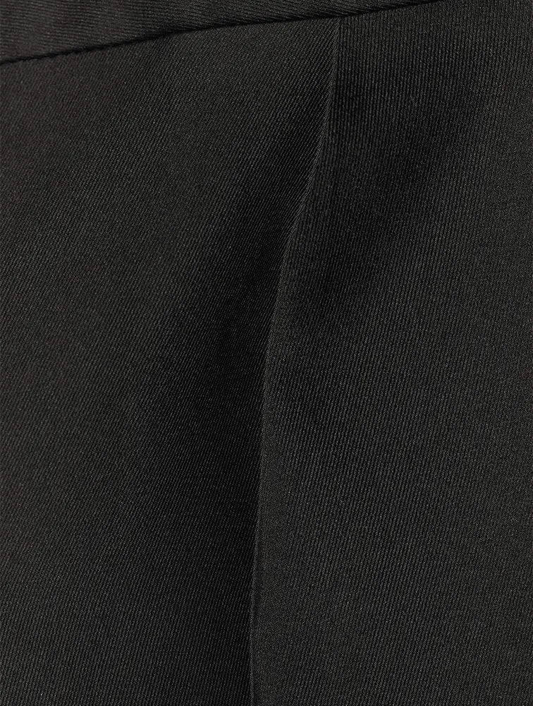 Ruffle-Trimmed Trousers