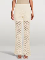 Crochet Flared Pants