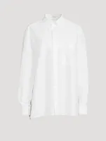 Cotton Anagram Jacquard Shirt