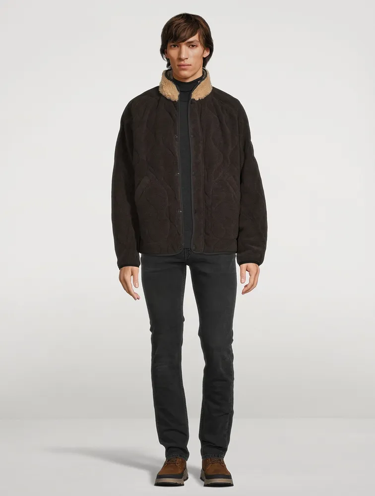 Shield Reversible Wool And Nylon Liner Jacket