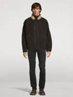 Shield Reversible Wool And Nylon Liner Jacket