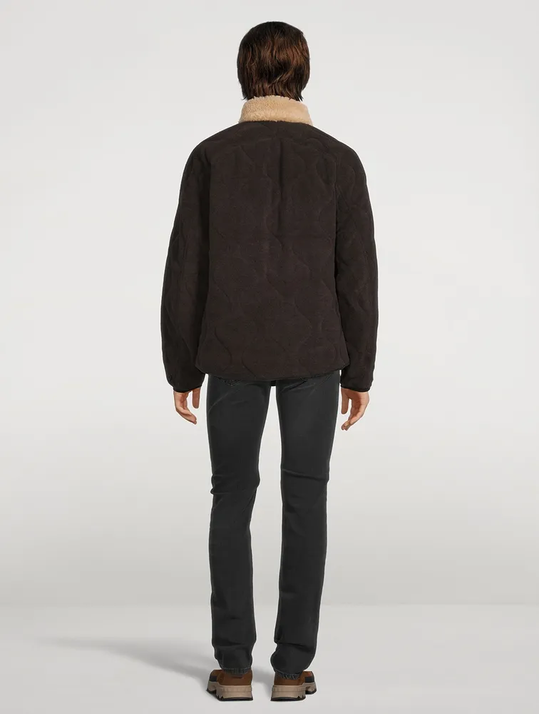 Shield Reversible Wool And Nylon Liner Jacket