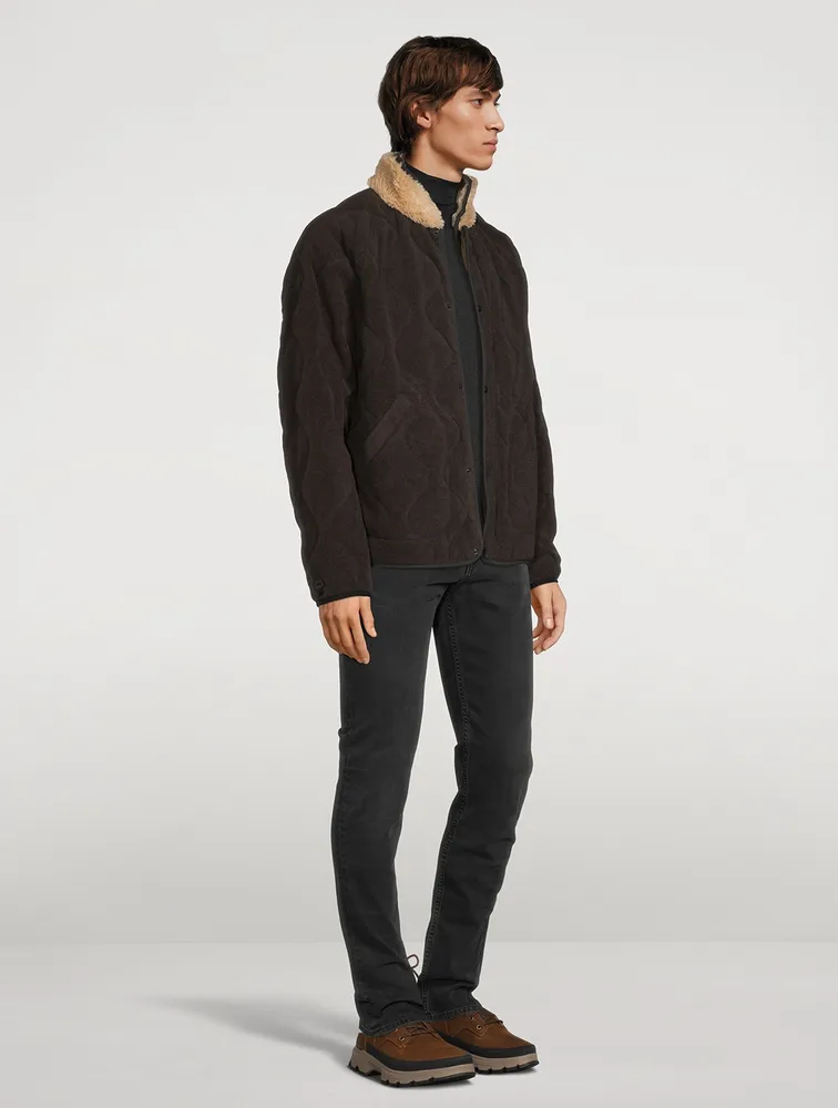 Shield Reversible Wool And Nylon Liner Jacket