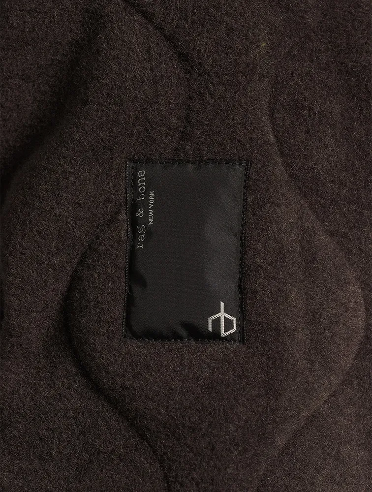 Shield Reversible Wool And Nylon Liner Jacket