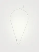 Love Letter 14K Gold Single Diamond A Necklace