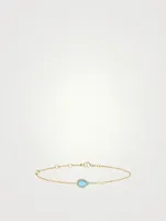 Serpent Boheme XS Motif Chain Bracelet With Diamond And Turquoise