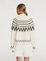 The Winter Fairisle Lodge Cardigan