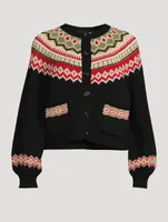 The Holiday Fairisle Sophomore Cardigan