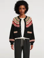 The Holiday Fairisle Sophomore Cardigan