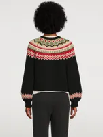 The Holiday Fairisle Sophomore Cardigan