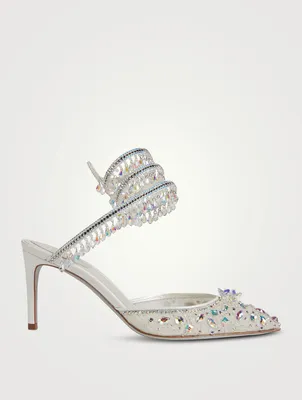 Chandelier Crystal Lace Pumps