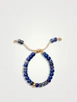 Beaded Bracelet With Sodalite