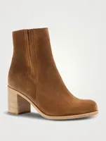 Paulie Heeled Suede Ankle Boots