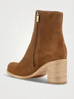 Paulie Heeled Suede Ankle Boots