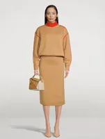 Turtleneck Sweater Dress