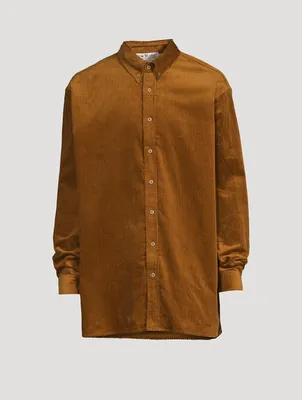Corduroy Long-Sleeve Shirt