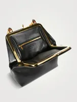 Small Goji Frame Leather Bag