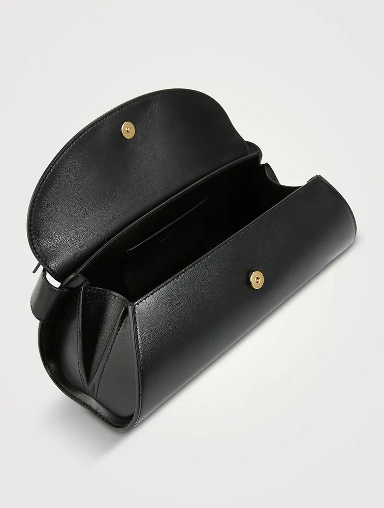 Small Cannolo Leather Shoulder Bag