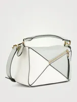 Small Puzzle Leather Bag