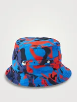 Nylon Bucket Hat Camo Print