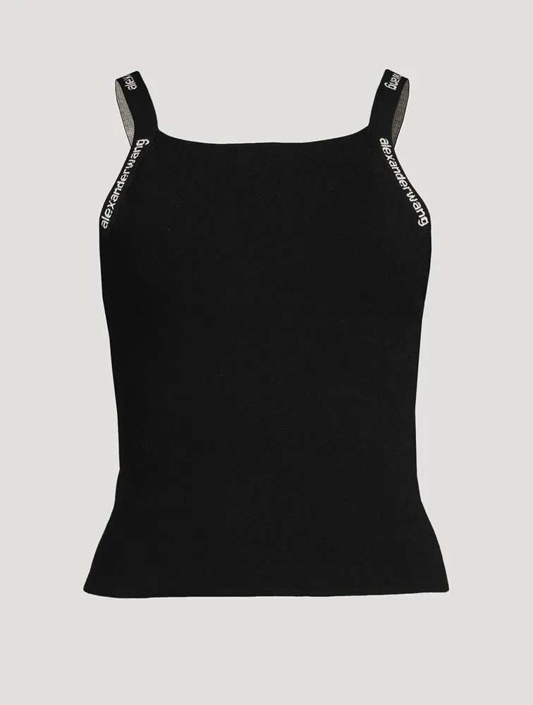 Tank top with logo