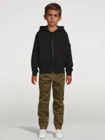 Cotton And Wool Cargo Pants